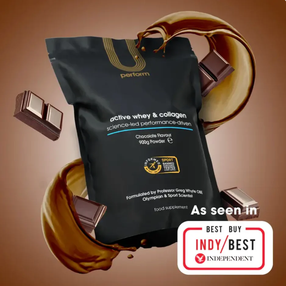 The Best Protein powder for women | U Perform Active Whey and Collagen Chocolate